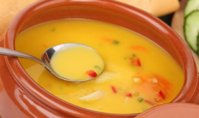 Пивной суп с сыром